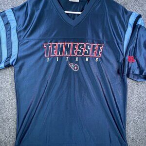 NFL Tennessee Titans Embroied Logo Officially Lisensed Large Blue Adult Men's